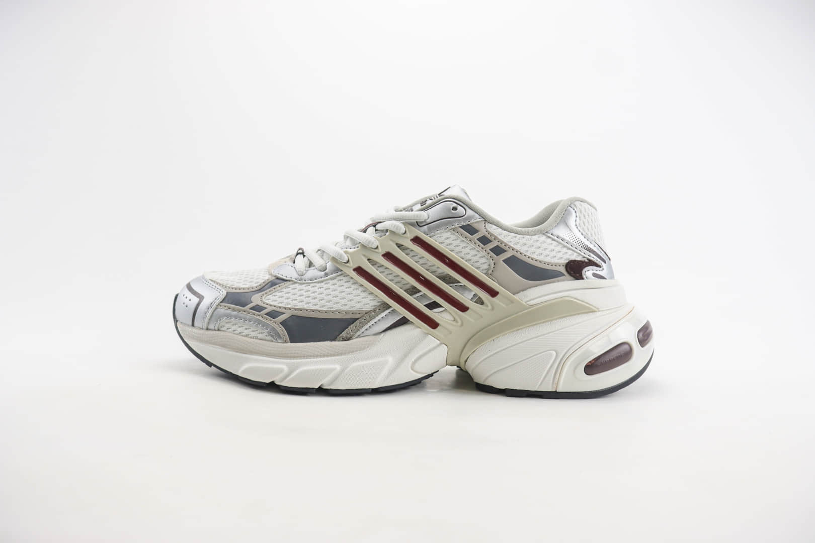 阿迪达斯adidas Adistar XLG纯原版本米灰红色厚底增高老爹鞋 莆田阿迪达斯货源 货号:IH3382
