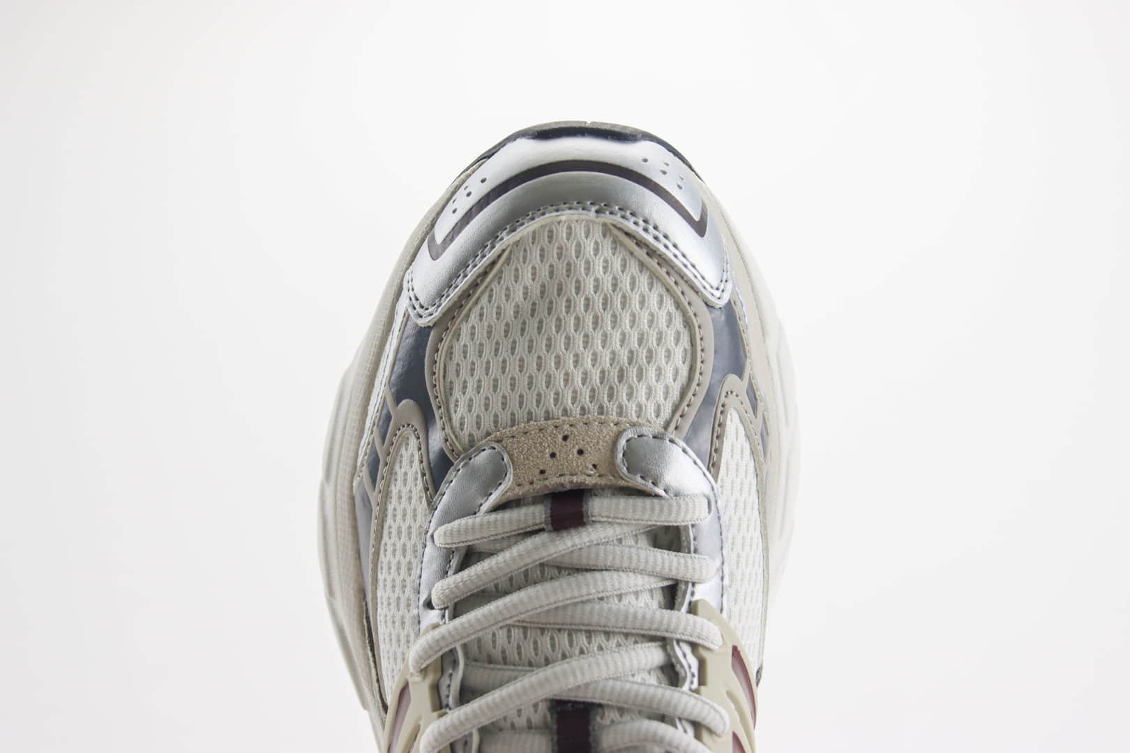 阿迪达斯adidas Adistar XLG纯原版本米灰红色厚底增高老爹鞋 莆田阿迪达斯货源 货号:IH3382