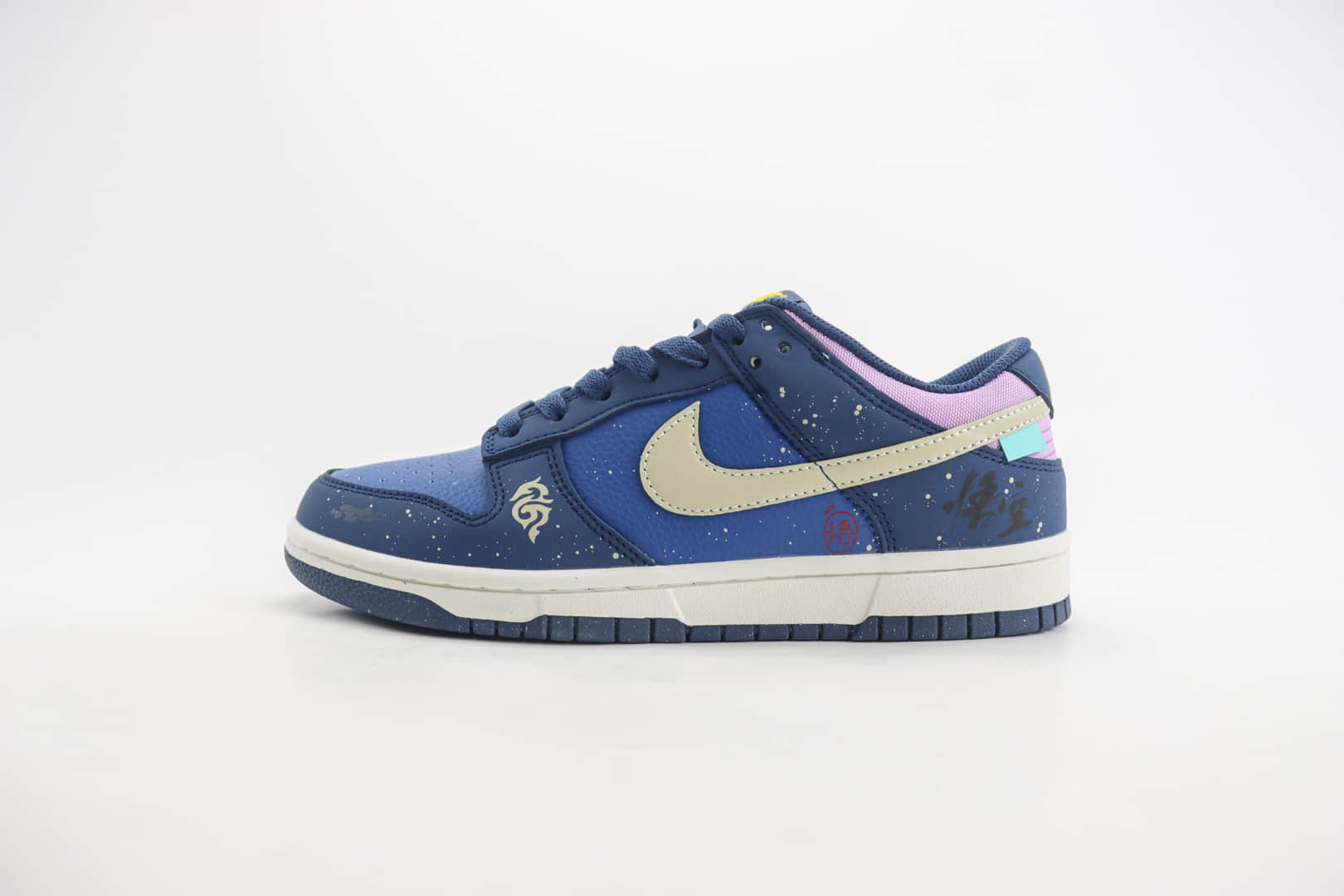 耐克Nike SB Dunk Low纯原版本低帮SB Dunk深蓝色黑神话悟空联名滑板板鞋 莆田耐克工厂 (ID:106458) - 图片1