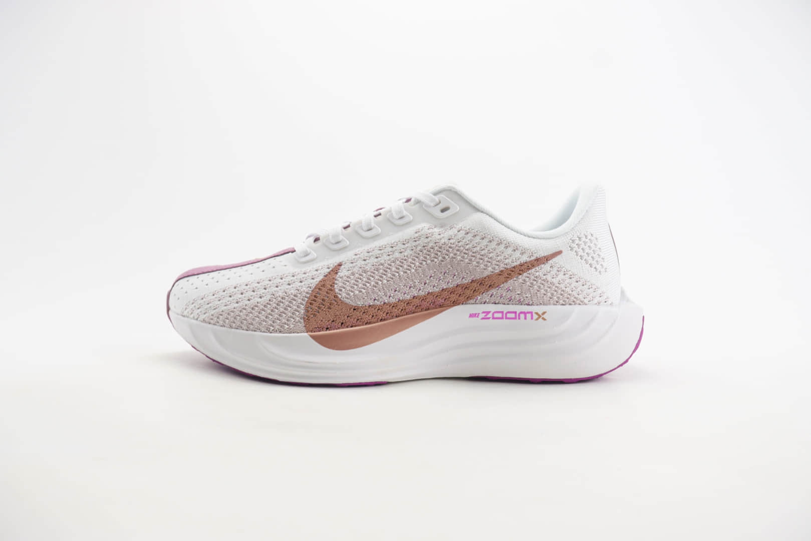 耐克Nike Air Zoom Pegasus Plus纯原版本飞马系列白紫桔透气缓震跑鞋 莆田耐克代理 (ID:106484) - 图片1