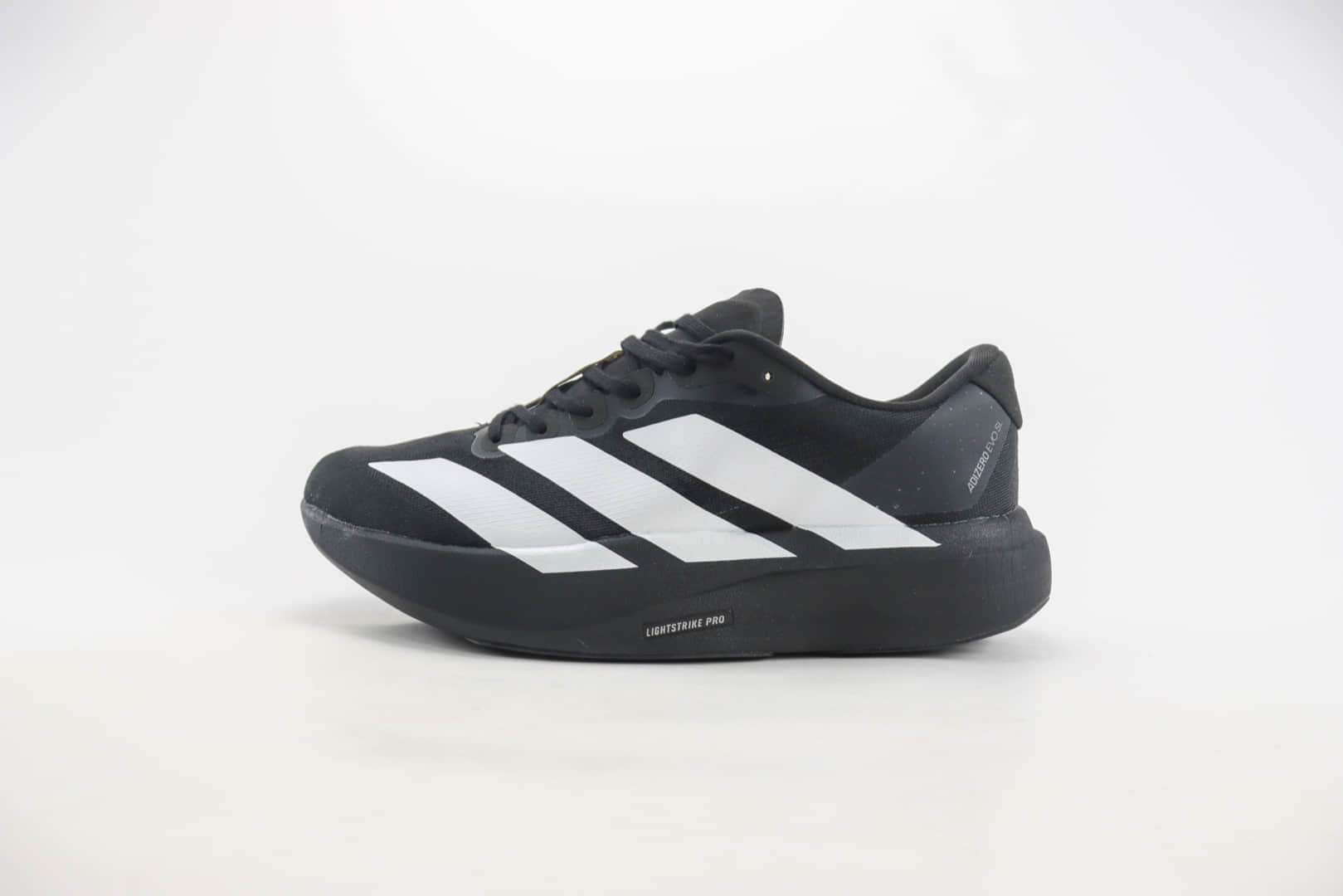 阿迪达斯adidas Adizero Evo SL M纯原版本黑白减震轻跑鞋 莆田阿迪达斯货源 (ID:106863) - 图片1