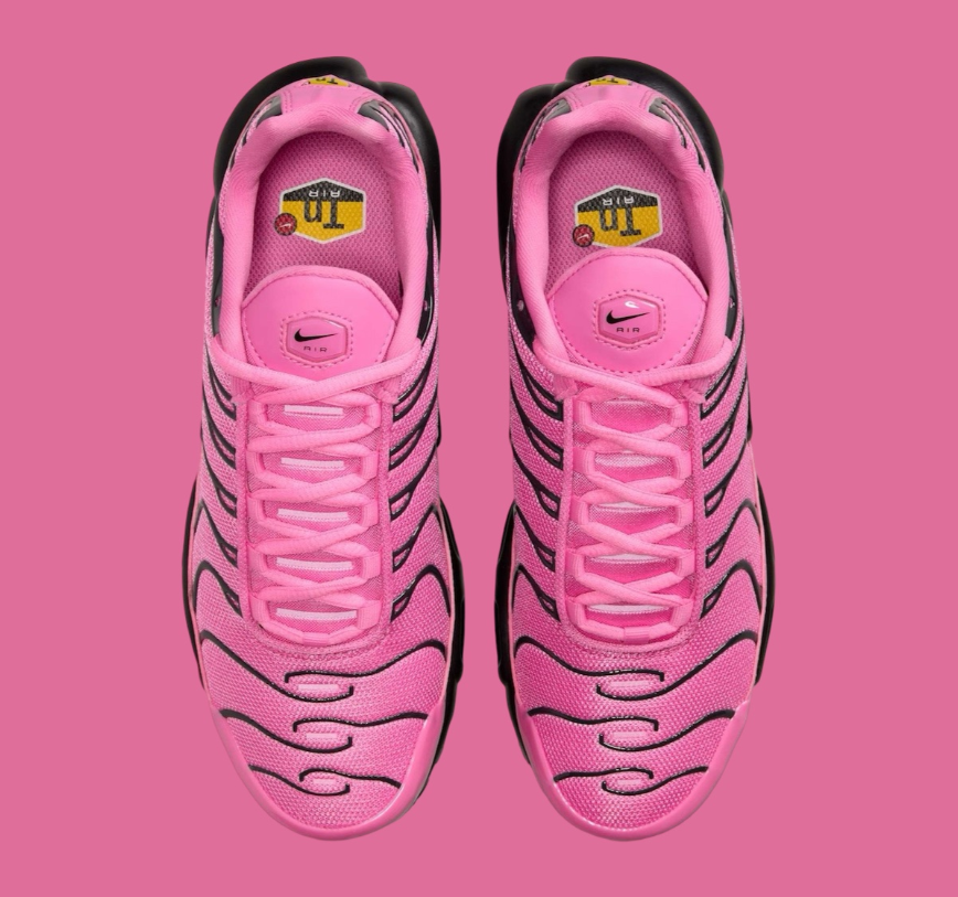 女子运动鞋吸睛敏感内容粉 Air Max Plus新配色曝光! 耐克货号:HJ9743-601