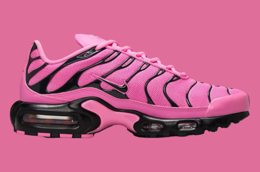 女子运动鞋吸睛敏感内容粉 Air Max Plus新配色曝光! 耐克货号:HJ9743-601