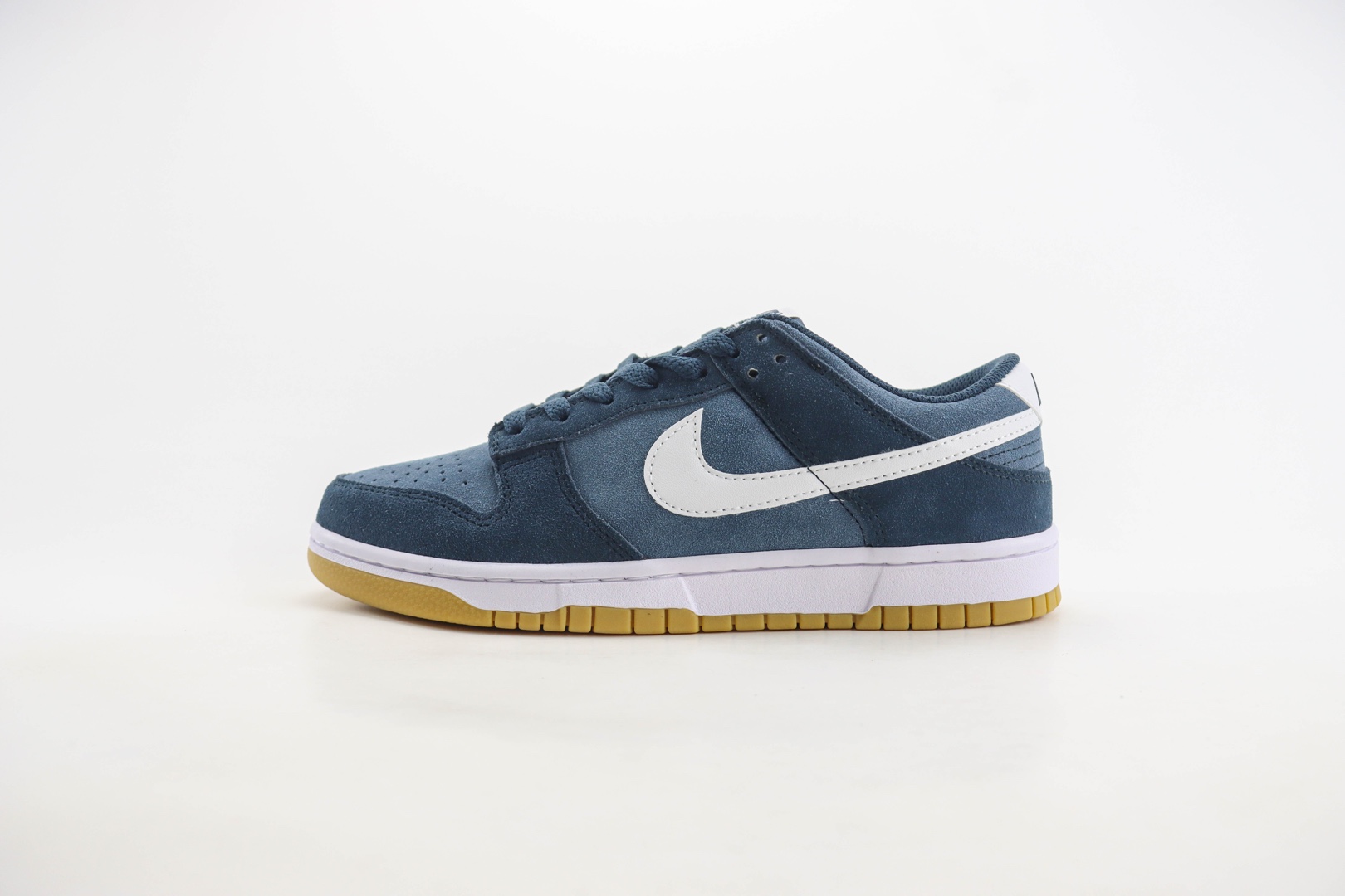 耐克Nike SB Dunk Low纯原版本低帮SB Dunk海军蓝白滑板板鞋 莆田天花板Dunk (ID:107195) - 图片1