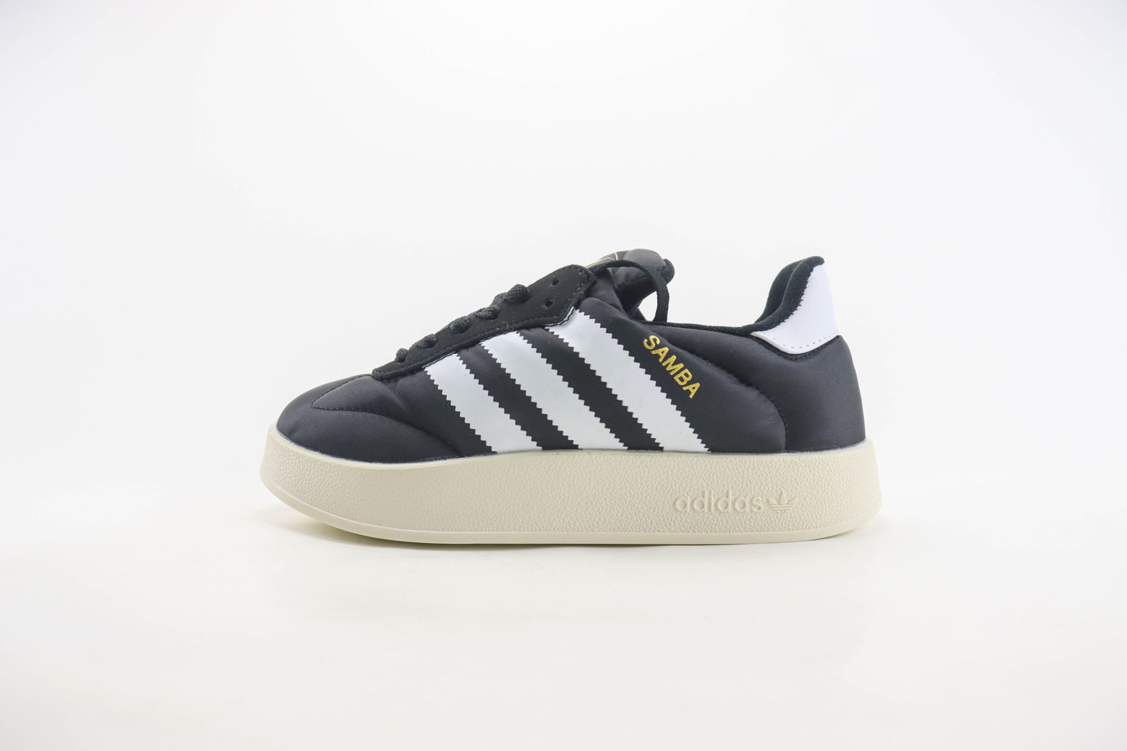 阿迪达斯adidas Originals Tenis Samba Home纯原版本黑白金标面包鞋 莆田阿迪达斯货源 (ID:107230) - 图片1