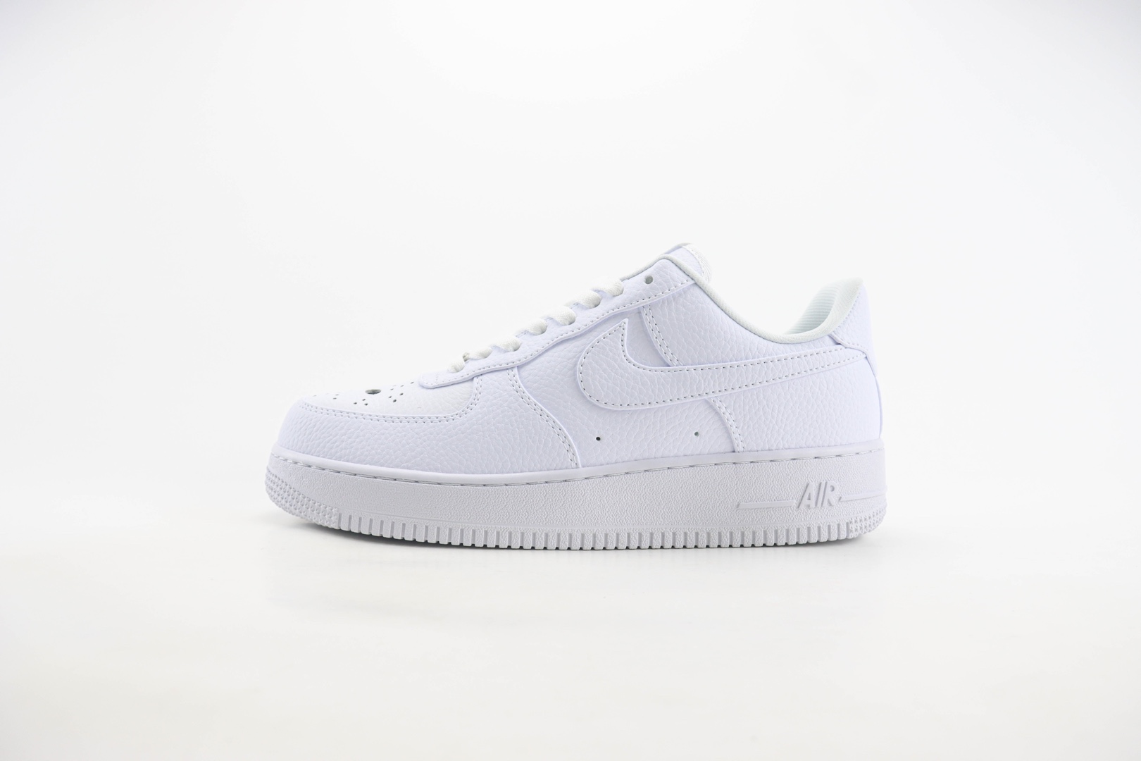 耐克Nike Air Force 1 ‘07 Low纯原版本空军一号AF1万圣节面具纯白运动板鞋 莆田天花板AF1 (ID:107250) - 图片1