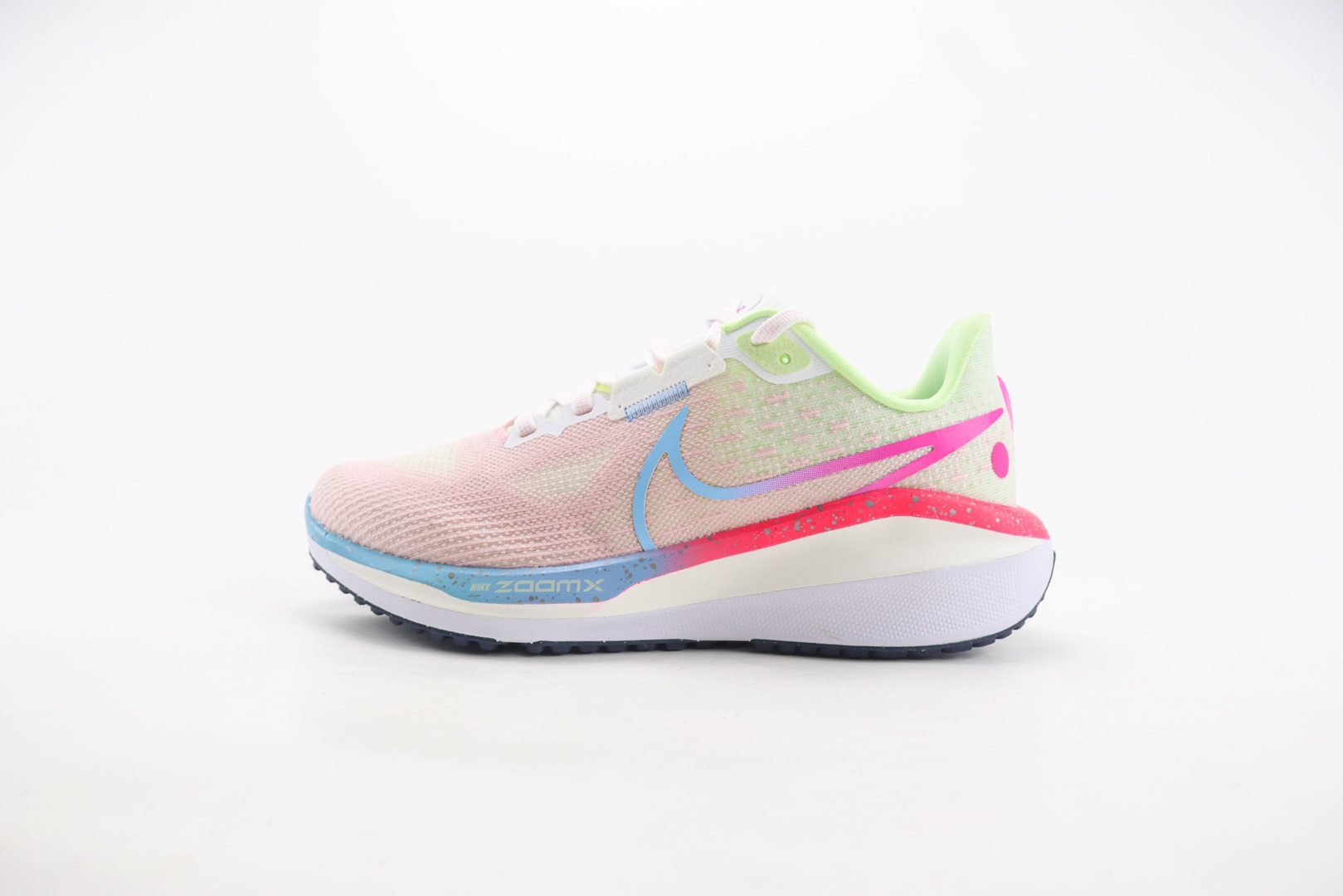 耐克Nike Air Zoom Vomero V17纯原版本白粉蓝绿马拉松网面轻跑鞋 莆田耐克工厂 (ID:107306) - 图片1