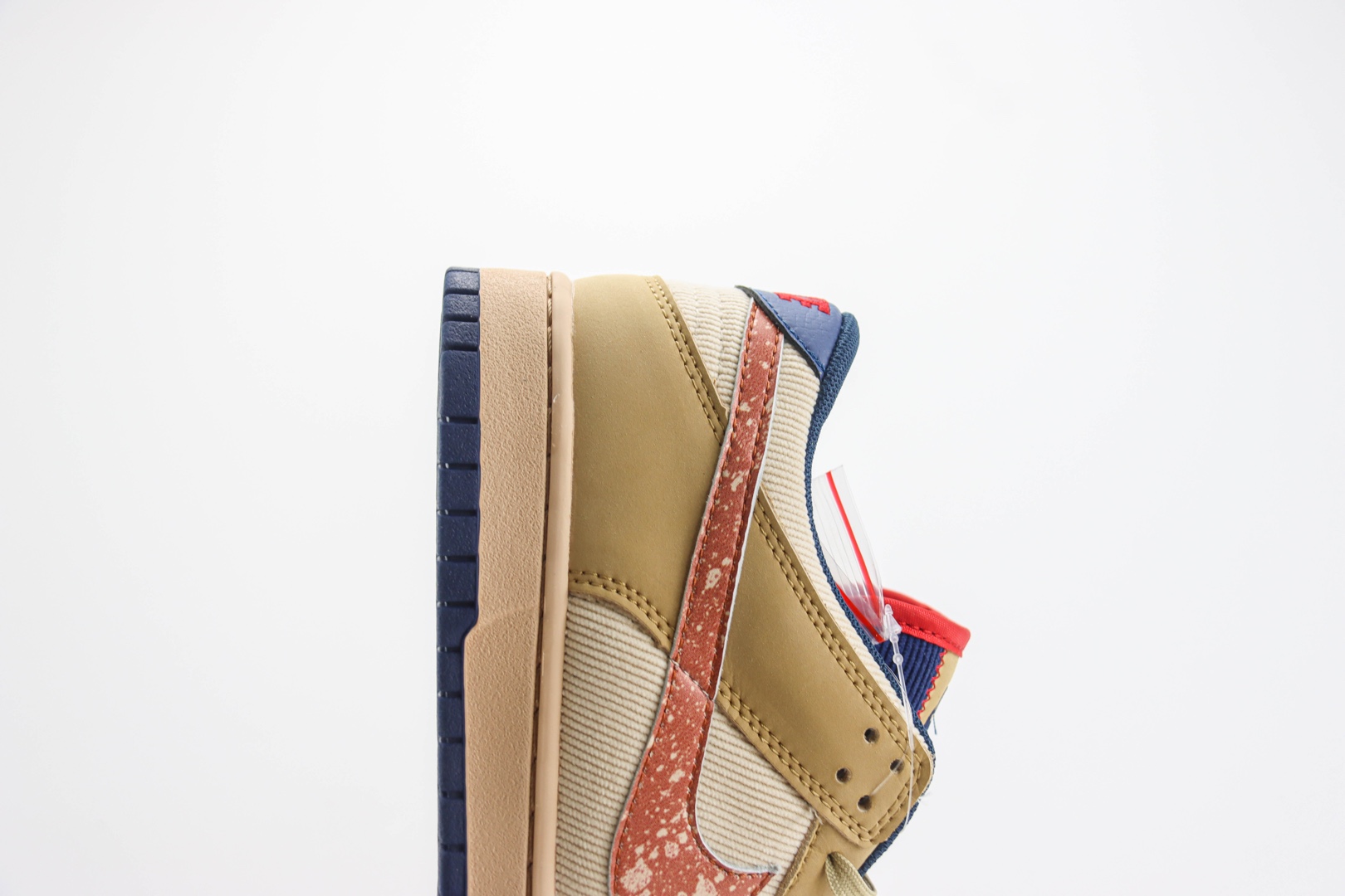 耐克Nike SB Dunk Low纯原版本低帮SB Dunk米白卡其泼墨印花勾板鞋 莆田天花板Dunk 货号:HQ3640-790
