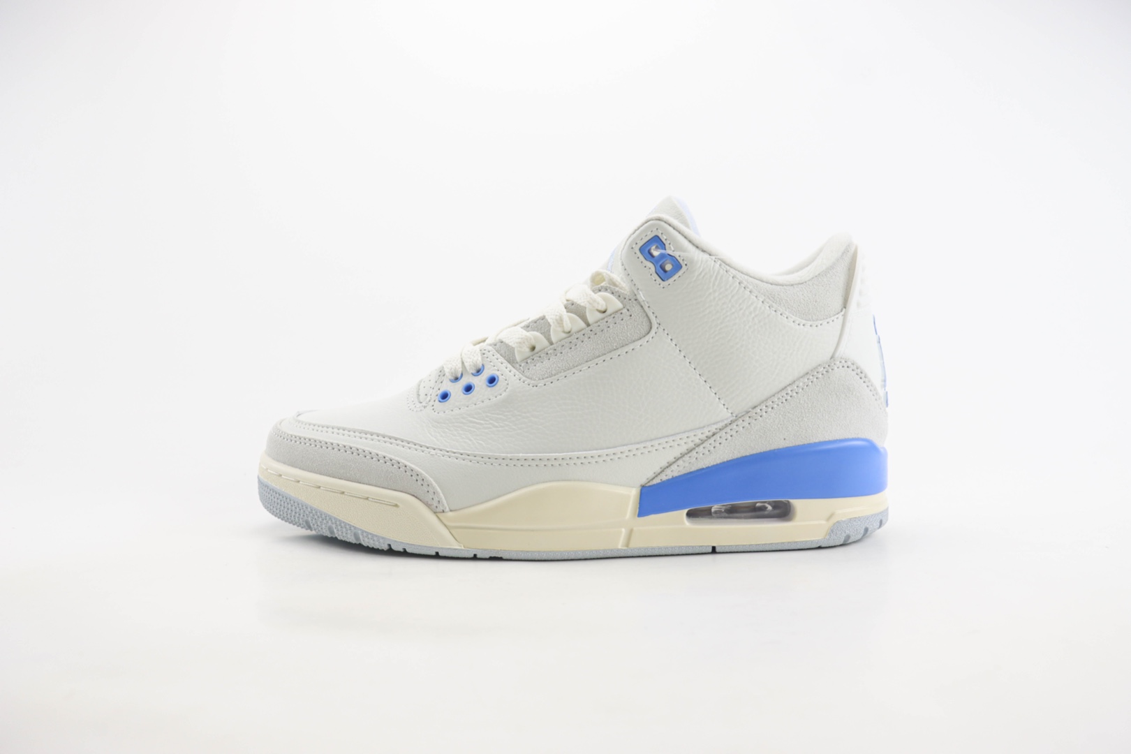 乔丹Air Jordan 3 Retro “Lucky Shorts”纯原版本AJ3“幸运短裤”北卡蓝篮球鞋 莆田AJ货源 货号:CT8532-101