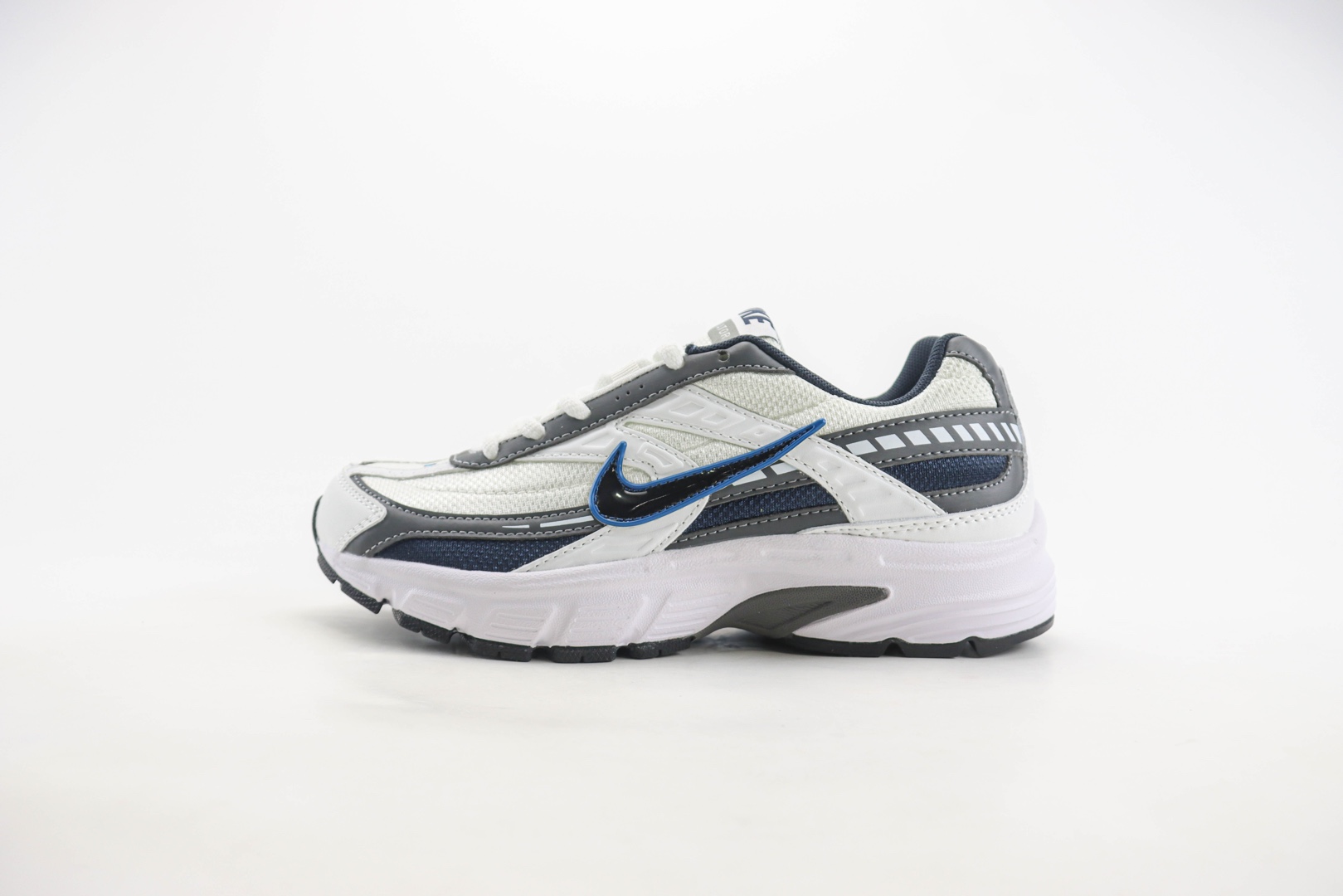 耐克Nike Initiator Running纯原版本白灰色复古老爹鞋 莆田耐克货源 货号:394055-101