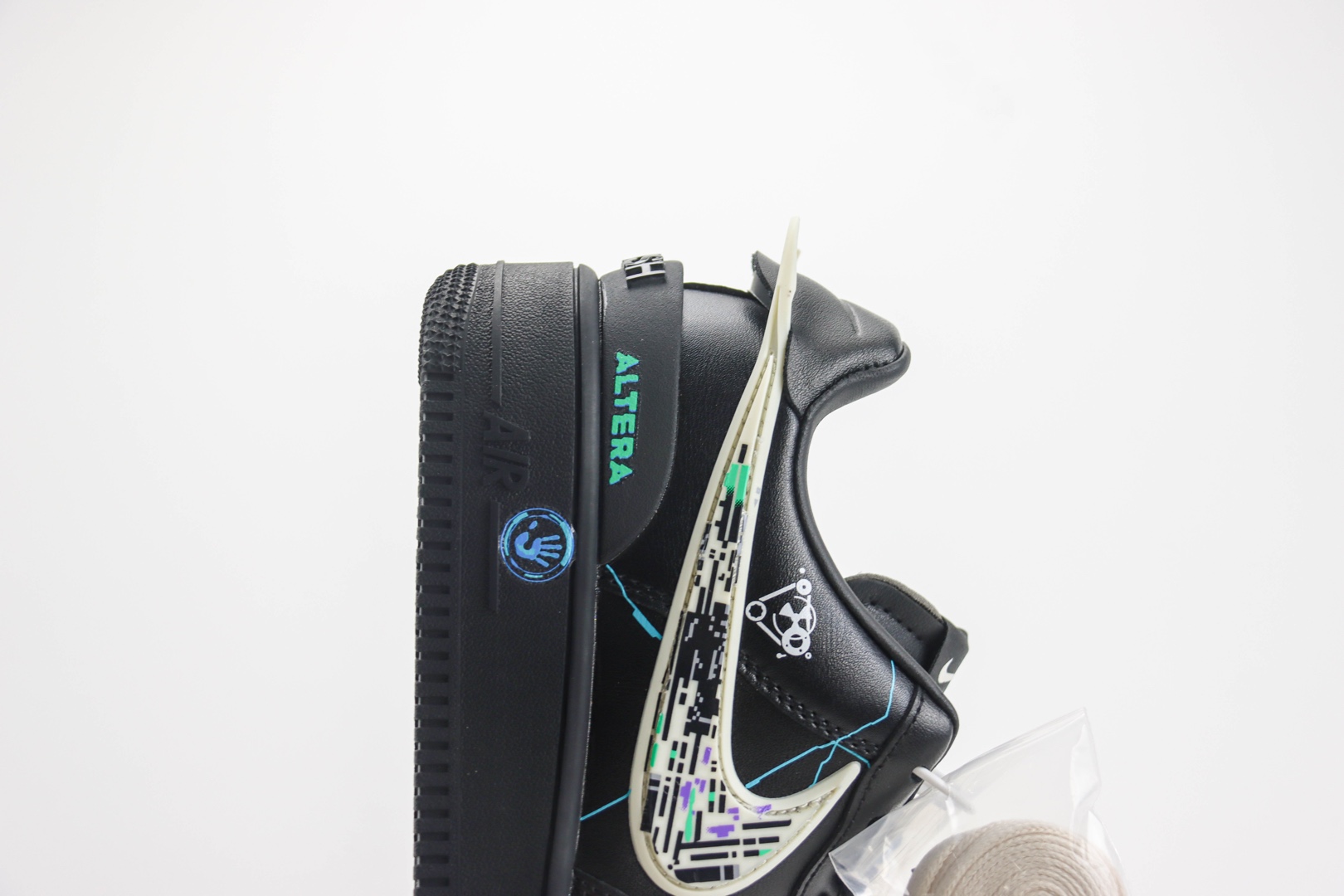耐克Ambush x Nike Air Force 1'07 Low纯原版本空军一号AF1赛博朋克涂鸦运动板鞋 莆田耐克批发 货号:DV3464-011