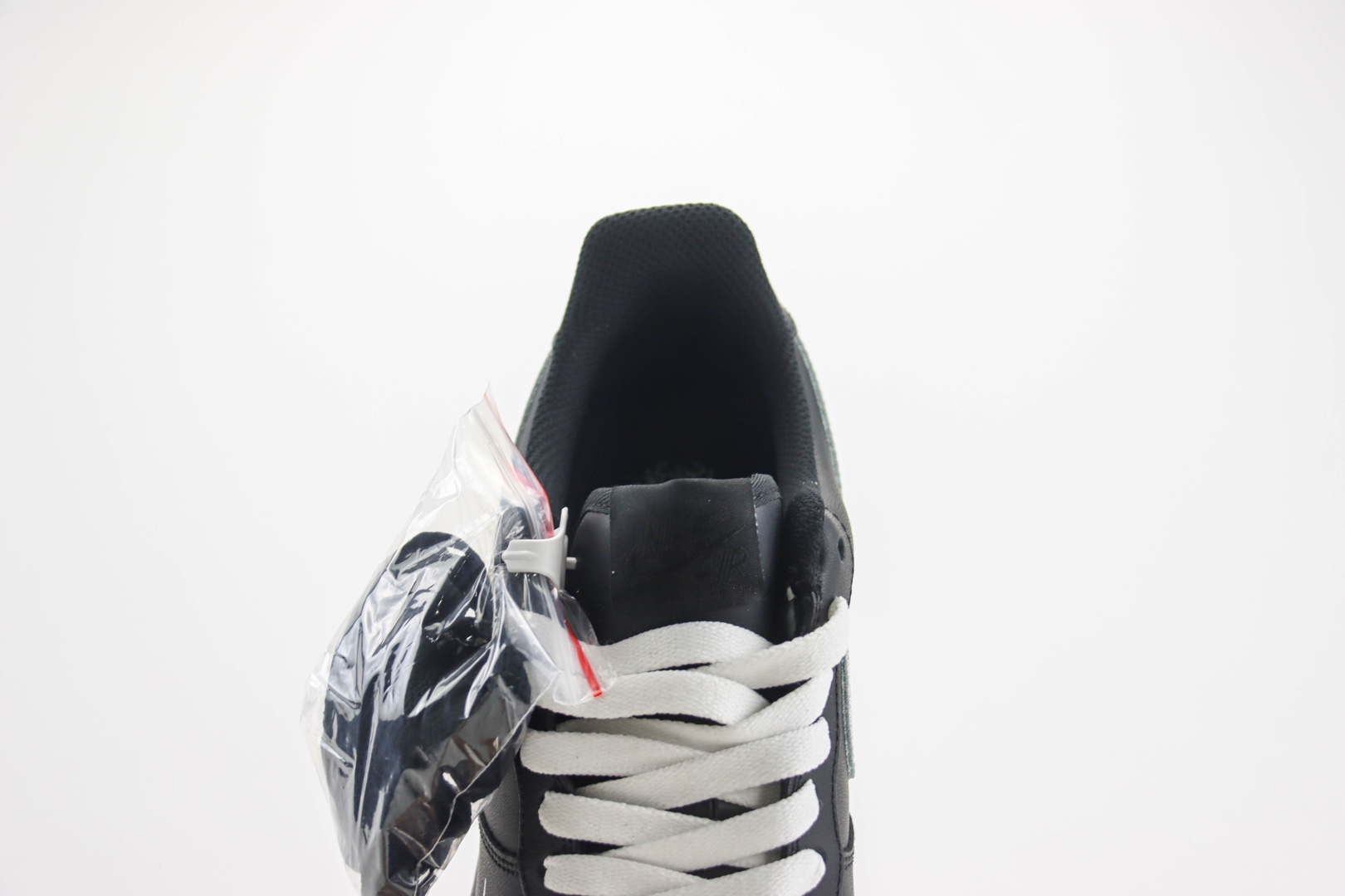 耐克Nike Air Force 1纯原版本空军一号AF1黑色闪银勾休闲板鞋 莆田天花板AF1 货号:CW2288-023