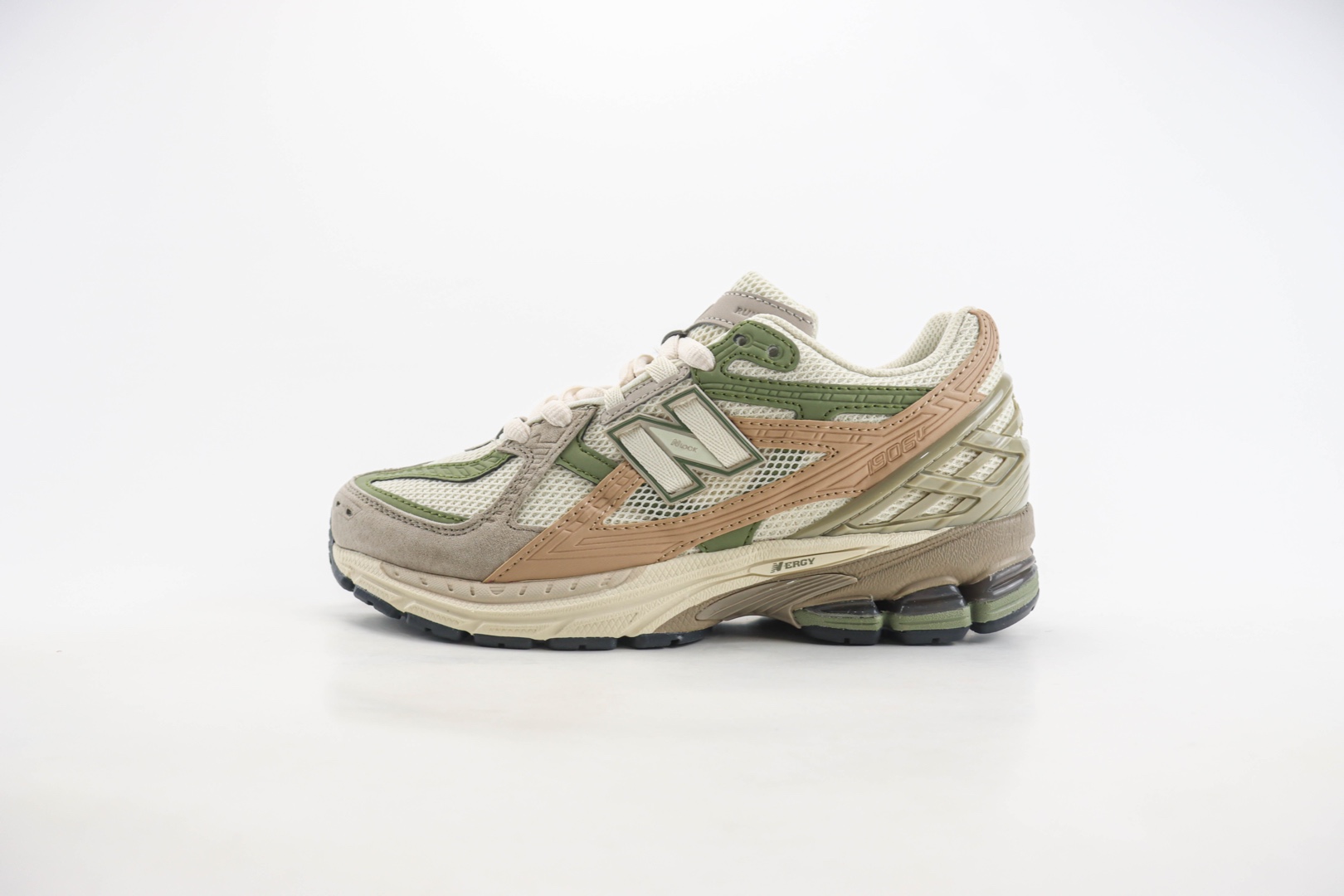 新百伦New Balance 1906纯原版本NB1906灰桔绿复古老爹鞋 莆田新百伦货源 (ID:107469) - 图片1