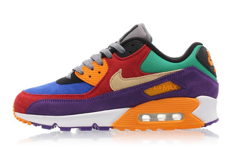 穿上它等于穿上了彩虹!Nike Air Max 90“Viotech”将于8月29日发售! 货号:敏感内容0917-600