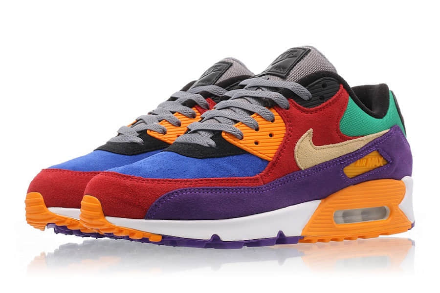 穿上它等于穿上了彩虹!Nike Air Max 90“Viotech”将于8月29日发售! 货号:敏感内容0917-600