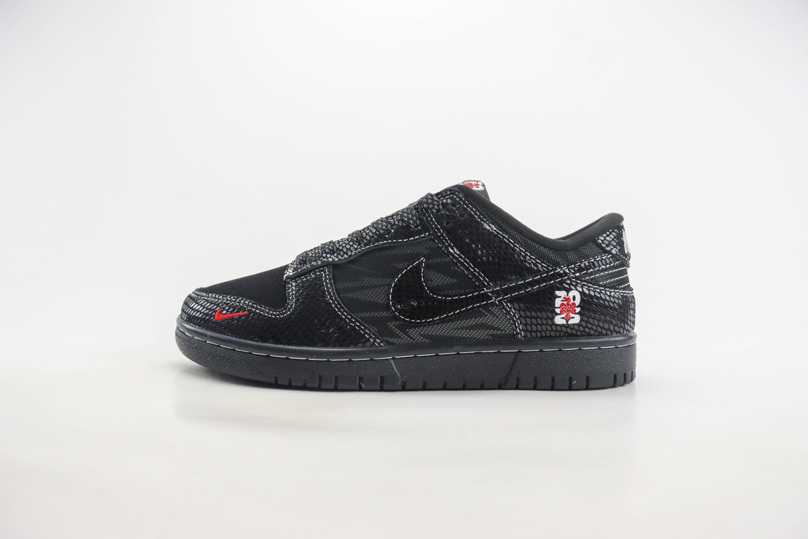 耐克Nike Dunk Low纯原版本低帮Dunk蛇年限定黑蛇休闲运动板鞋 莆田天花板Dunk 货号:CH8311-233