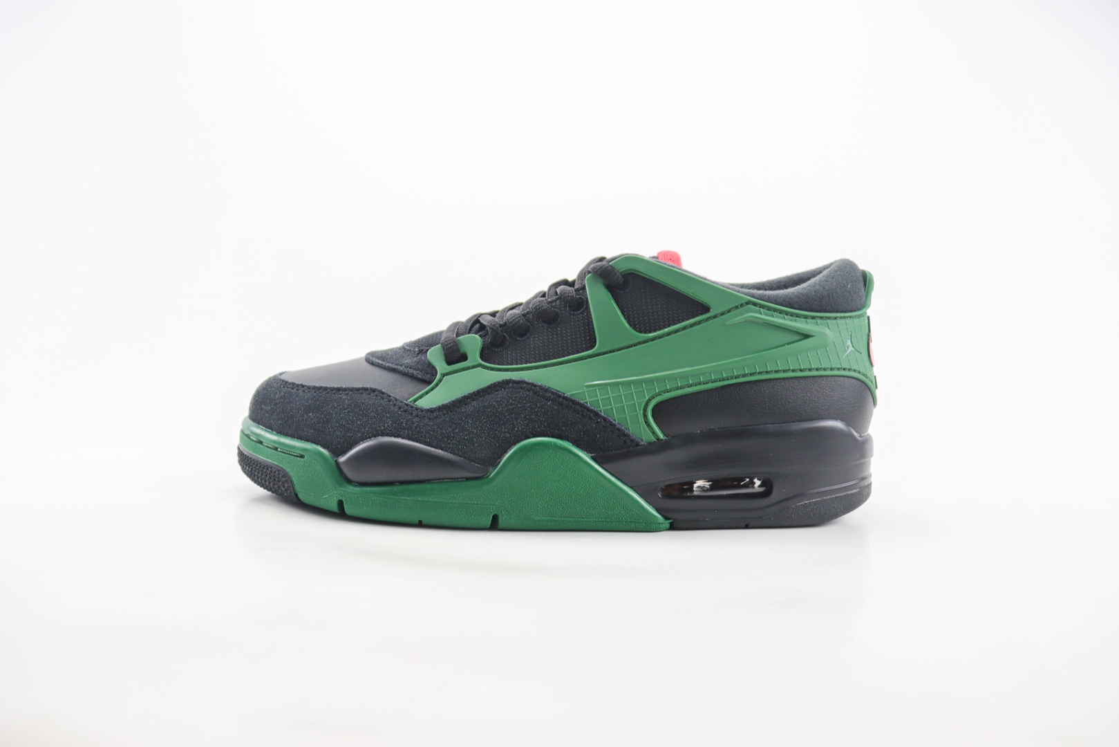 乔丹Air Jordan 4纯原版本AJ4黑绿色复古低帮篮球鞋 莆田AJ货源 (ID:107703) - 图片1