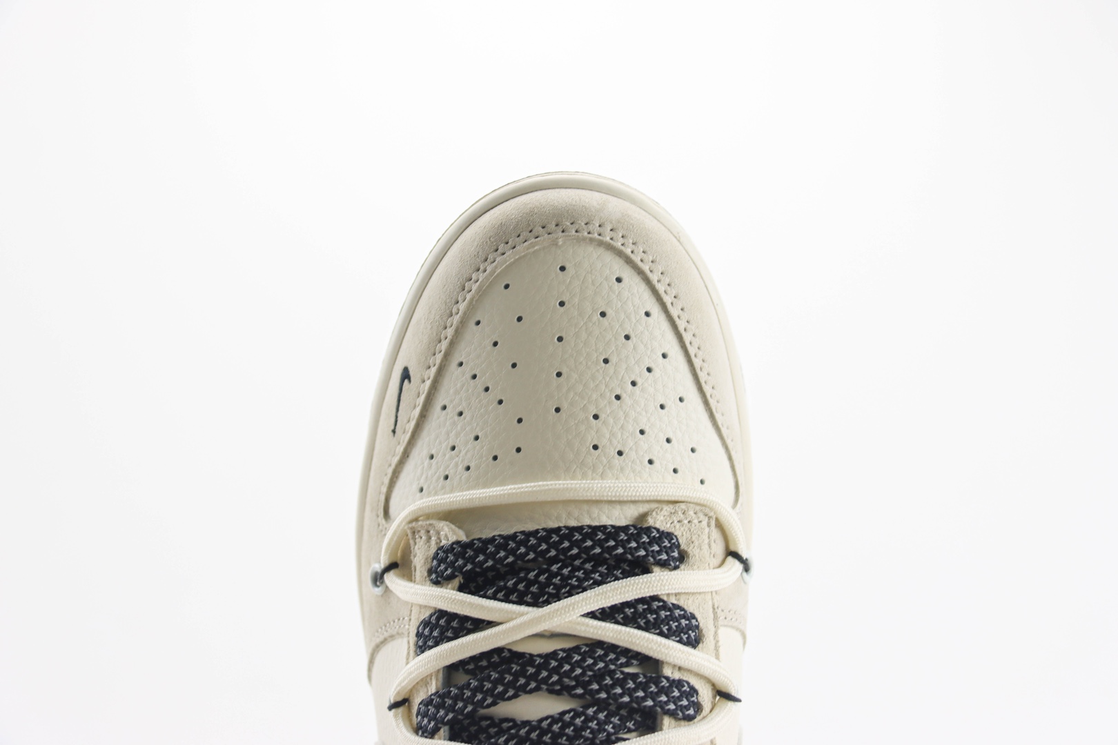 耐克Nike SB Dunk Low纯原版本低帮SB Dunk米灰抽绳绑带板鞋 莆田耐克代理 货号:XX3168-118