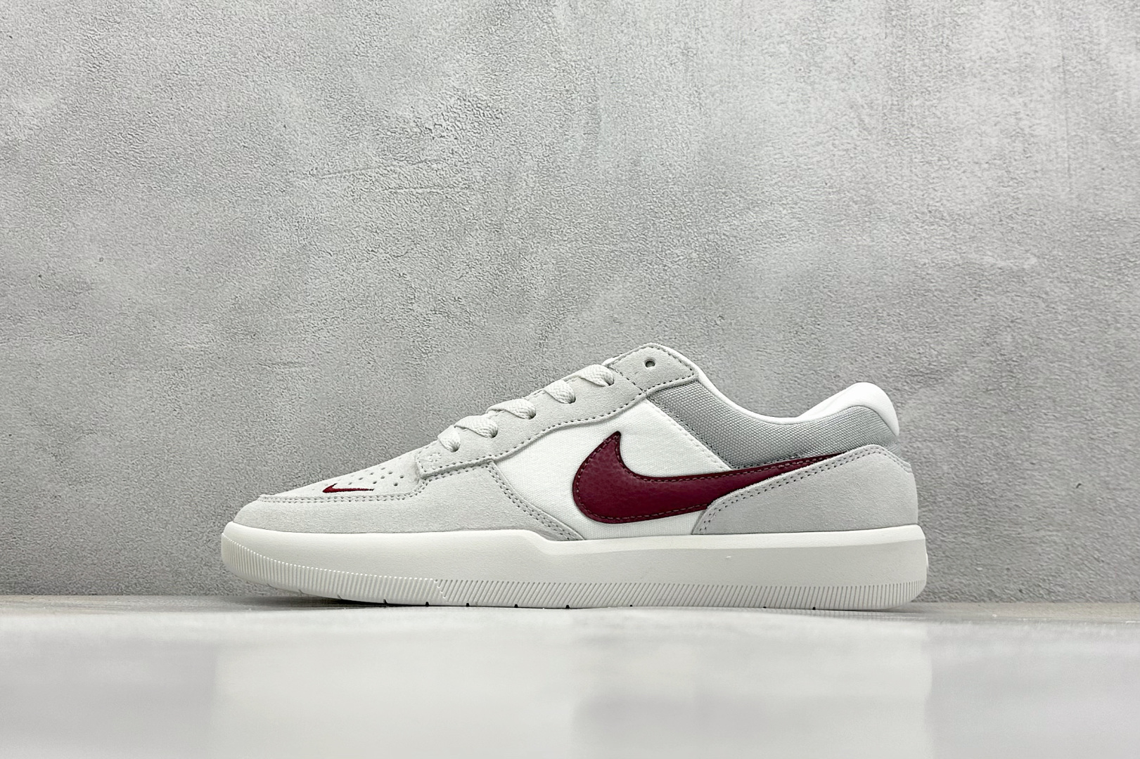 耐克Nike SB Force 58纯原版本空军58灰红色SB运动滑板板鞋 莆田耐克货源 (ID:107772) - 图片1