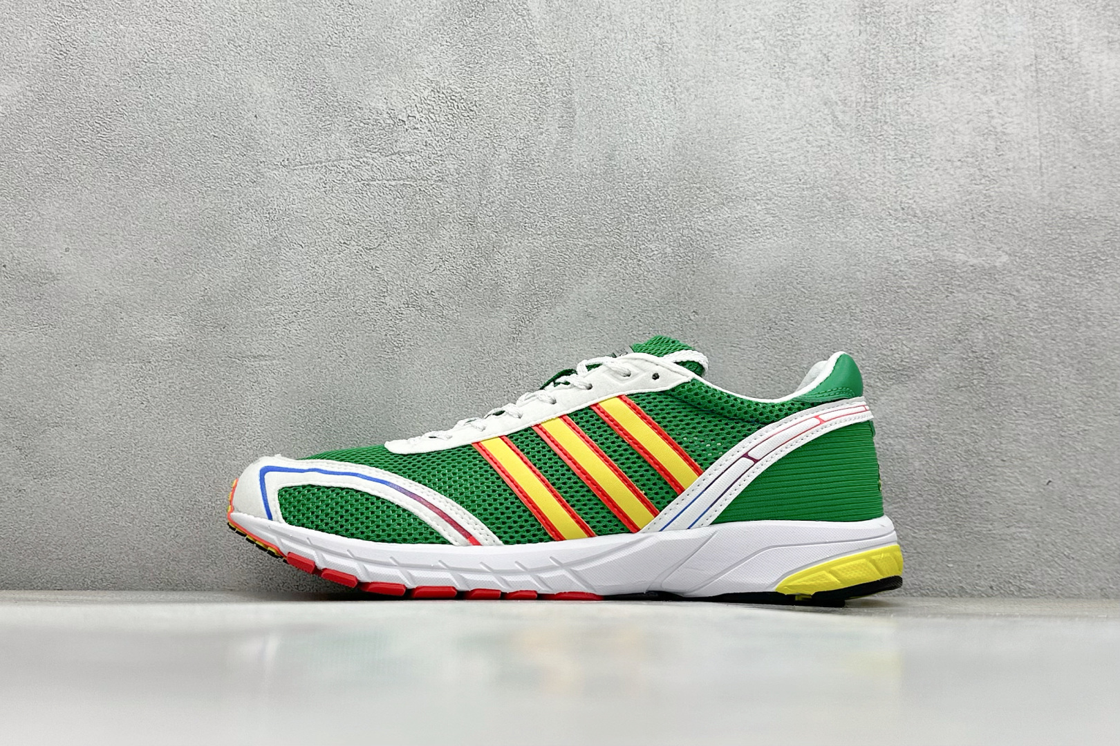 阿迪达斯adidas originals Neftenga纯原版本红黄绿马拉松网面超轻透气跑步鞋 莆田阿迪达斯货源 (ID:107793) - 图片1