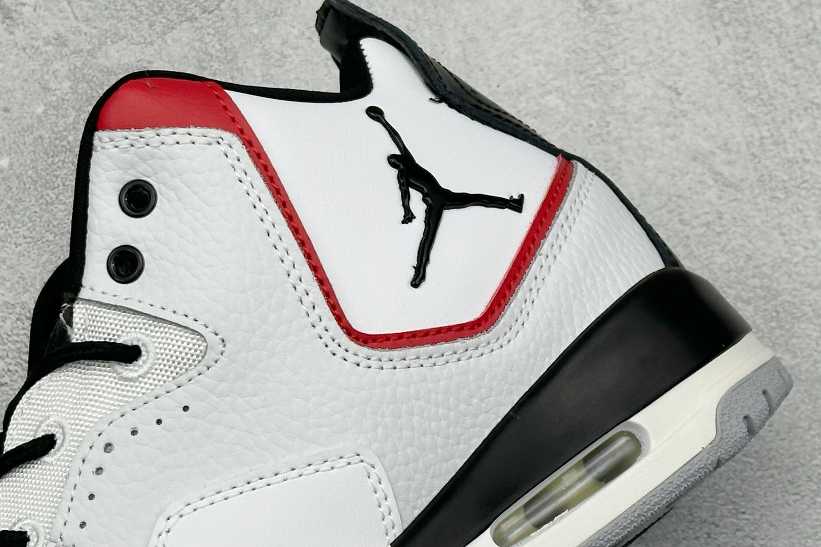 乔丹Air Jordan Courtside 23纯原版本AJ23白黑红复古篮球鞋 莆田AJ工厂 货号:HV1808-101