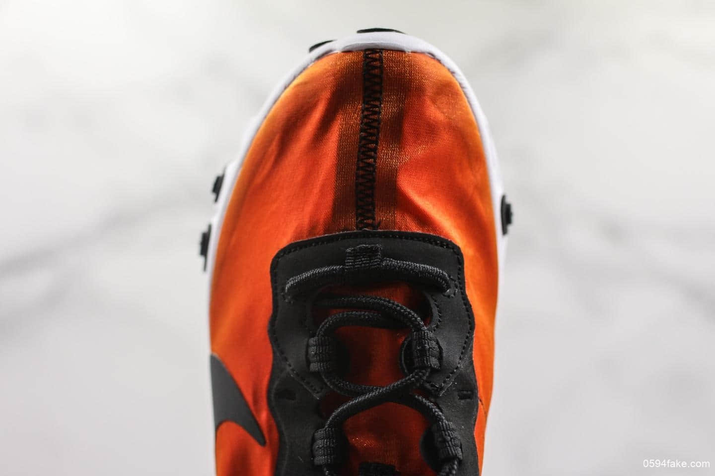 耐克React Element 55 PRM SU19高桥盾联名落叶橘公司级带半码 原厂韩国进口纱网 货号:BQ9241-001