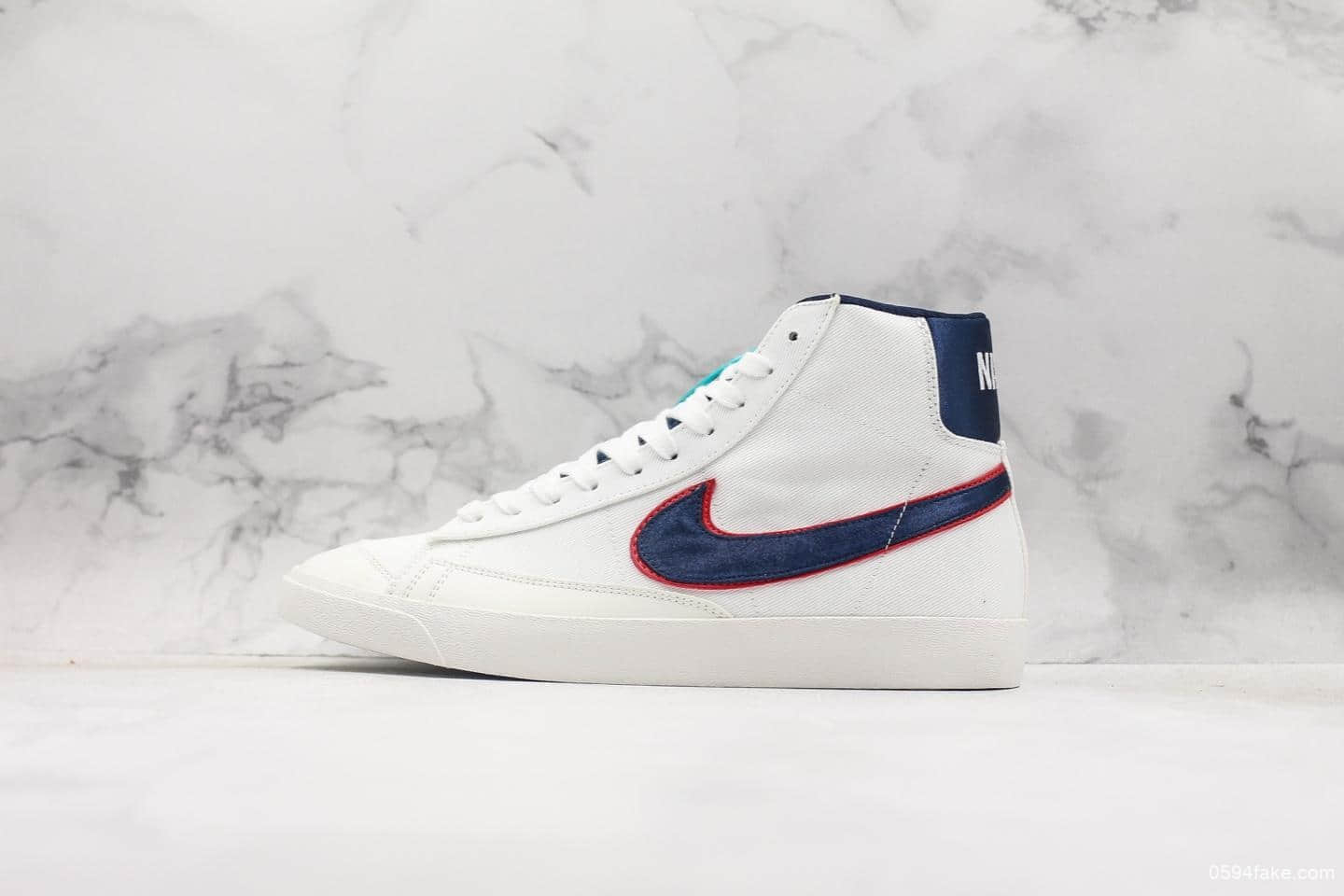 耐克Nike Blazer Mid ‘1977 Vintage WE开拓者奶白色真标带半码 休闲运动板鞋全新开发楦型纸板 (ID:10926) - 图片1