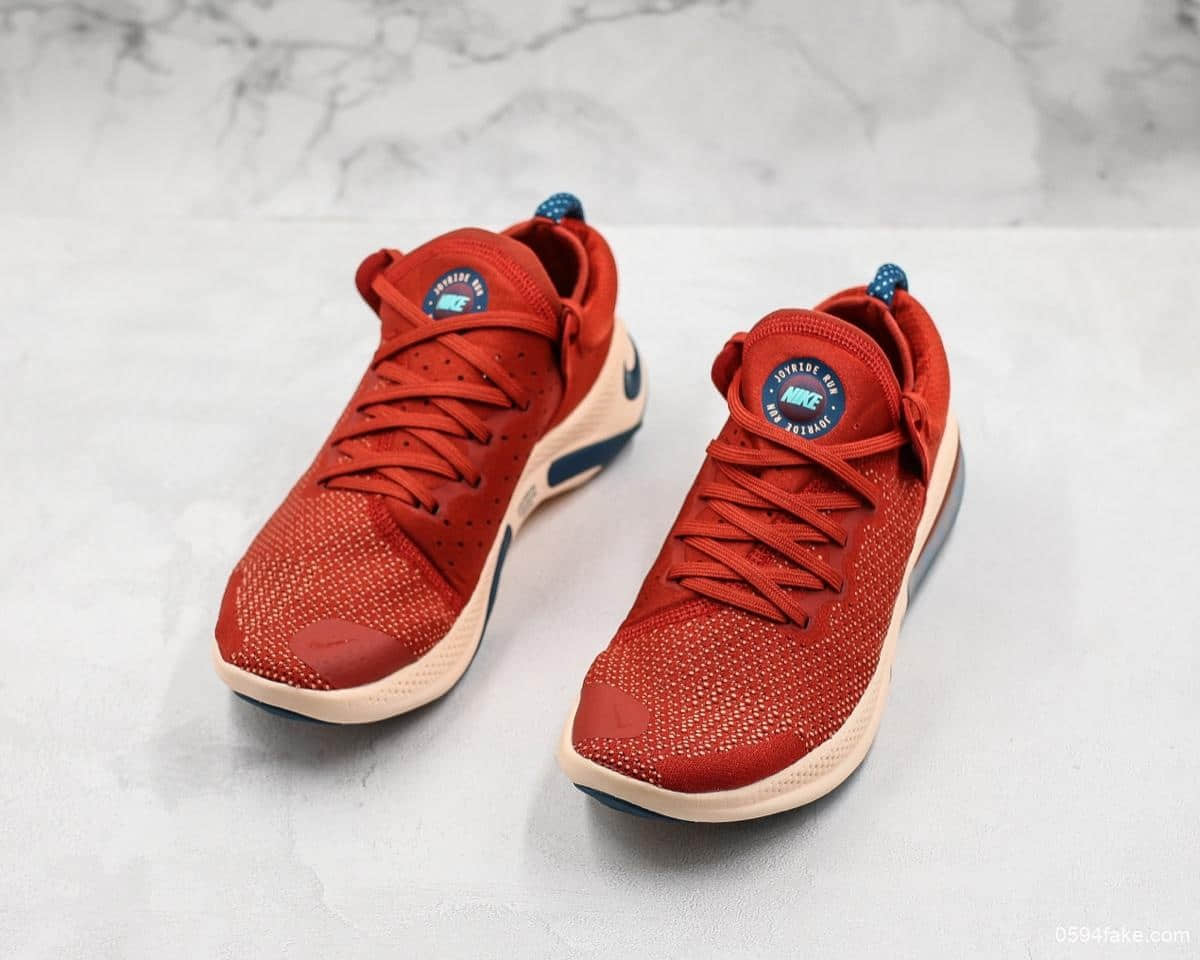 耐克Nike joyride Run红色公司级 全新纳米颗粒缓震科技跑鞋 货号:AQ2731-600