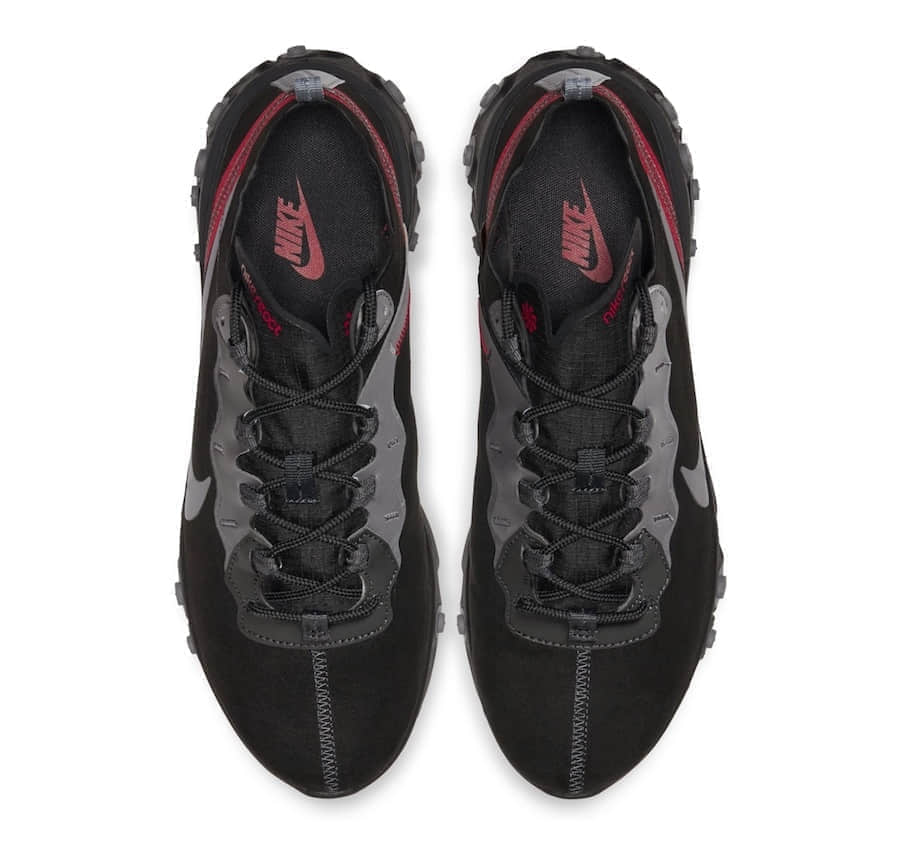 Nike React Element 55又一新配色登场！这次是绒面革鞋面！