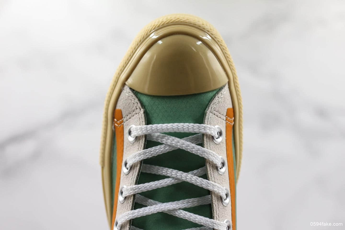 匡威OFF-GREEN x Converse Chuck Taylor All Star 1970s公司级联名款进口透明绿色网纱高帮结构绿色原厂定制独家配色 货号:165603C