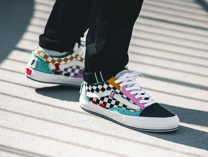 多彩拼接鞋面！Vans Vault UA Old Skool Cap LX将于9月1日发售！ (ID:11642) - 图片1