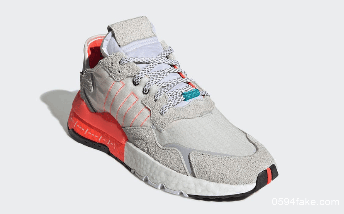 摩斯敏感内容点缀！这双adidas Nite Jogger有点不简单！ 货号：EH0249