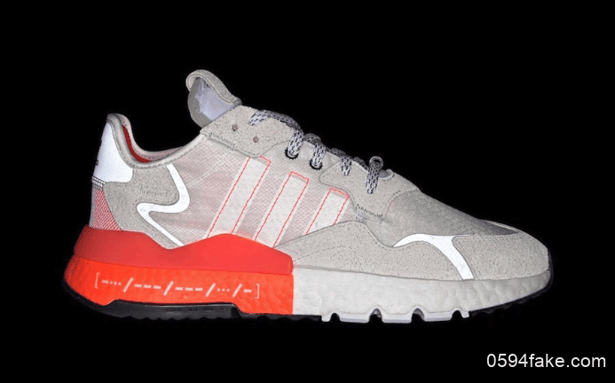 摩斯敏感内容点缀！这双adidas Nite Jogger有点不简单！ (ID:11833) - 图片1