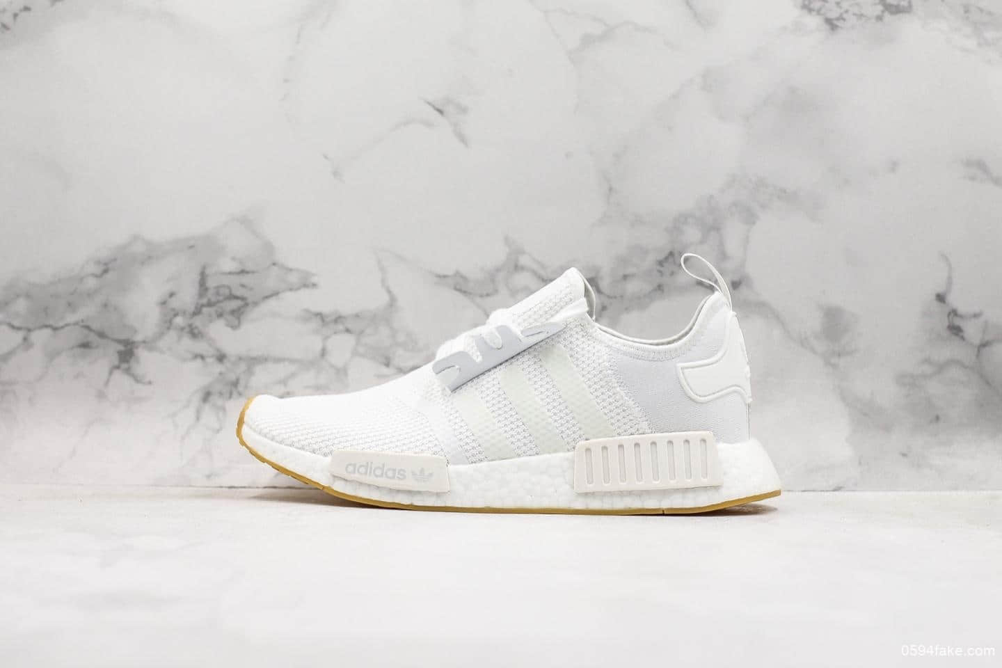 阿迪达斯Adidas originals NMD_R1公司级版本真爆米花颗粒大底原厂织面时尚休闲运动鞋 (ID:11970) - 图片1