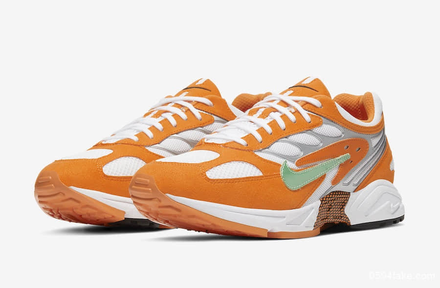 Nike Air Ghost Racer的这款新配色像极了一颗大橘子! 货号:AT5410-800