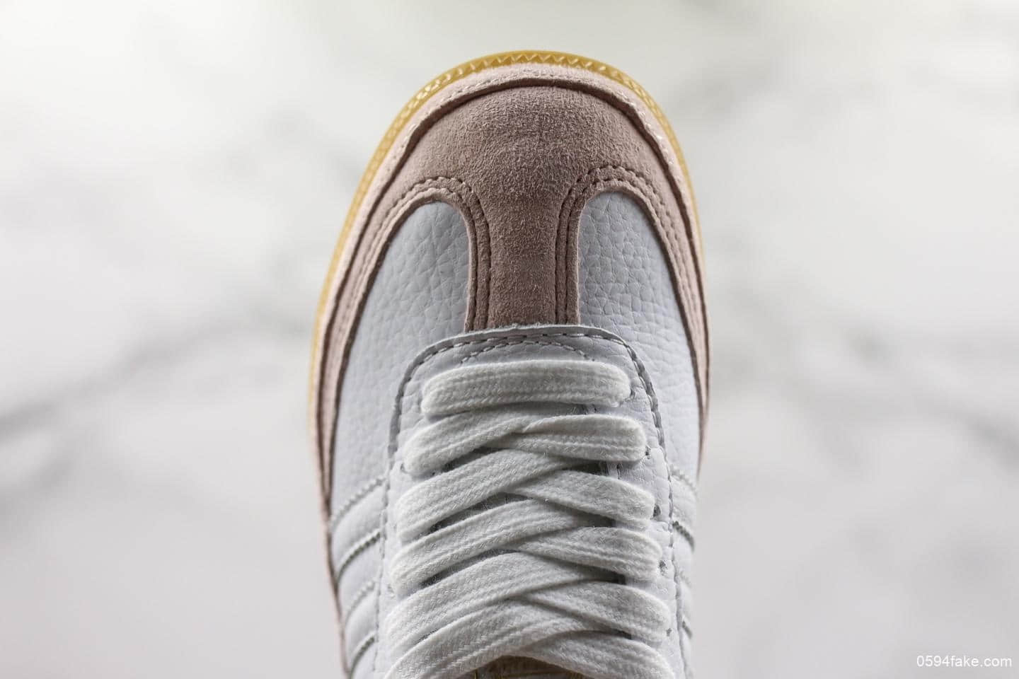 阿迪达斯Adidas Samba OG Club纪念日系列纯原版本桑巴平底室内足球风复古休跑鞋白生胶 货号:CG6097