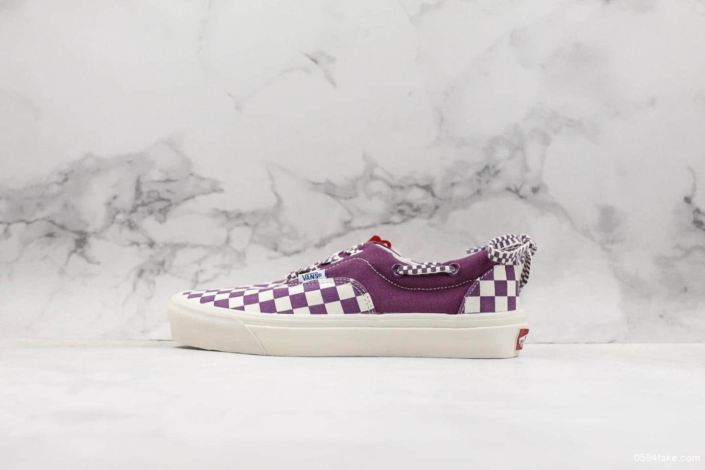 万斯Vans Anaheim Factory Style安娜海姆系列真标硫化工艺时尚休闲低帮帆布鞋原盒原标万斯棋盘格 (ID:12189) - 图片1