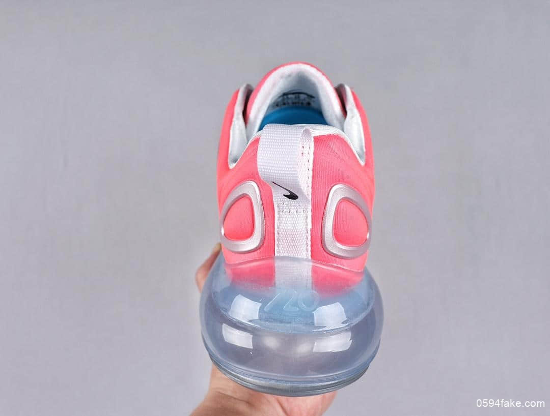 耐克Nike Air Max 720纯原版本天眼气垫原厂鞋面原厂小潘气垫大底区别市面先行错误版本 货号:AR9293-600