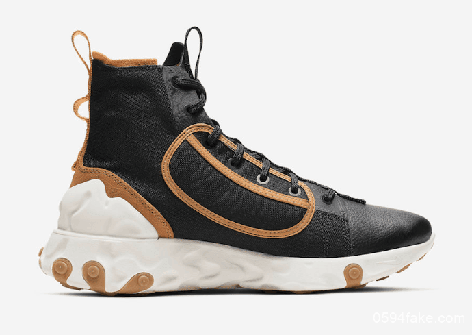Nike React Ianga再曝新配色！颇具户外机能风格！ 货号：视频内容5555-001