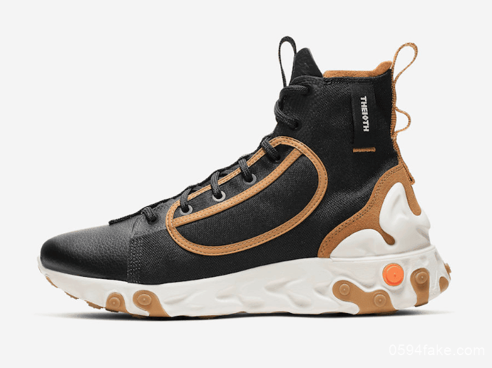 Nike React Ianga再曝新配色！颇具户外机能风格！ 货号：视频内容5555-001
