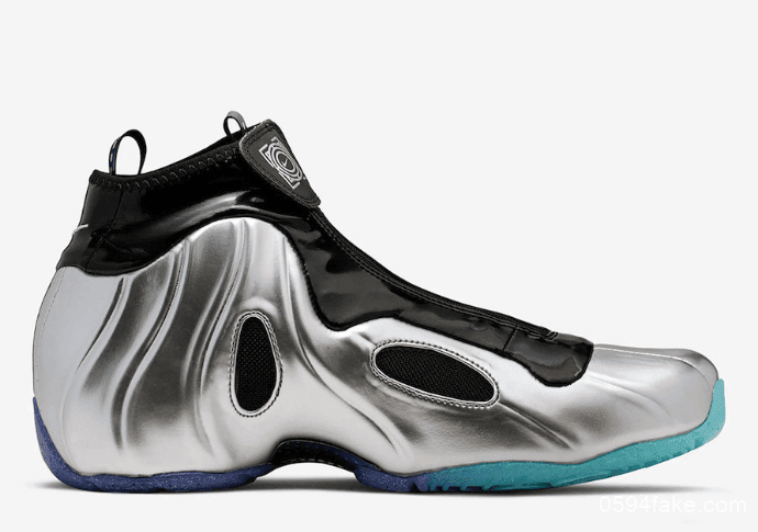 渐变大地+细闪!液态银鞋身酷炫十足!暗藏镭射反光个性独特!Nike Air Flightposite One“China Hoop Dreams”现已发售! 货号:CJ8010-990
