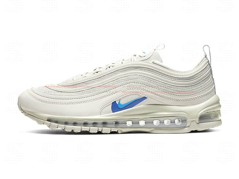 乳白鞋身+重叠Swoosh！这双Air Max 97太温柔了 (ID:12658) - 图片1