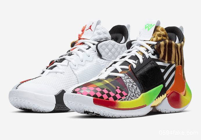 这双Jordan Why Not Zer0.2“Own The Chaos”也太有个性了吧！ (ID:12976) - 图片1