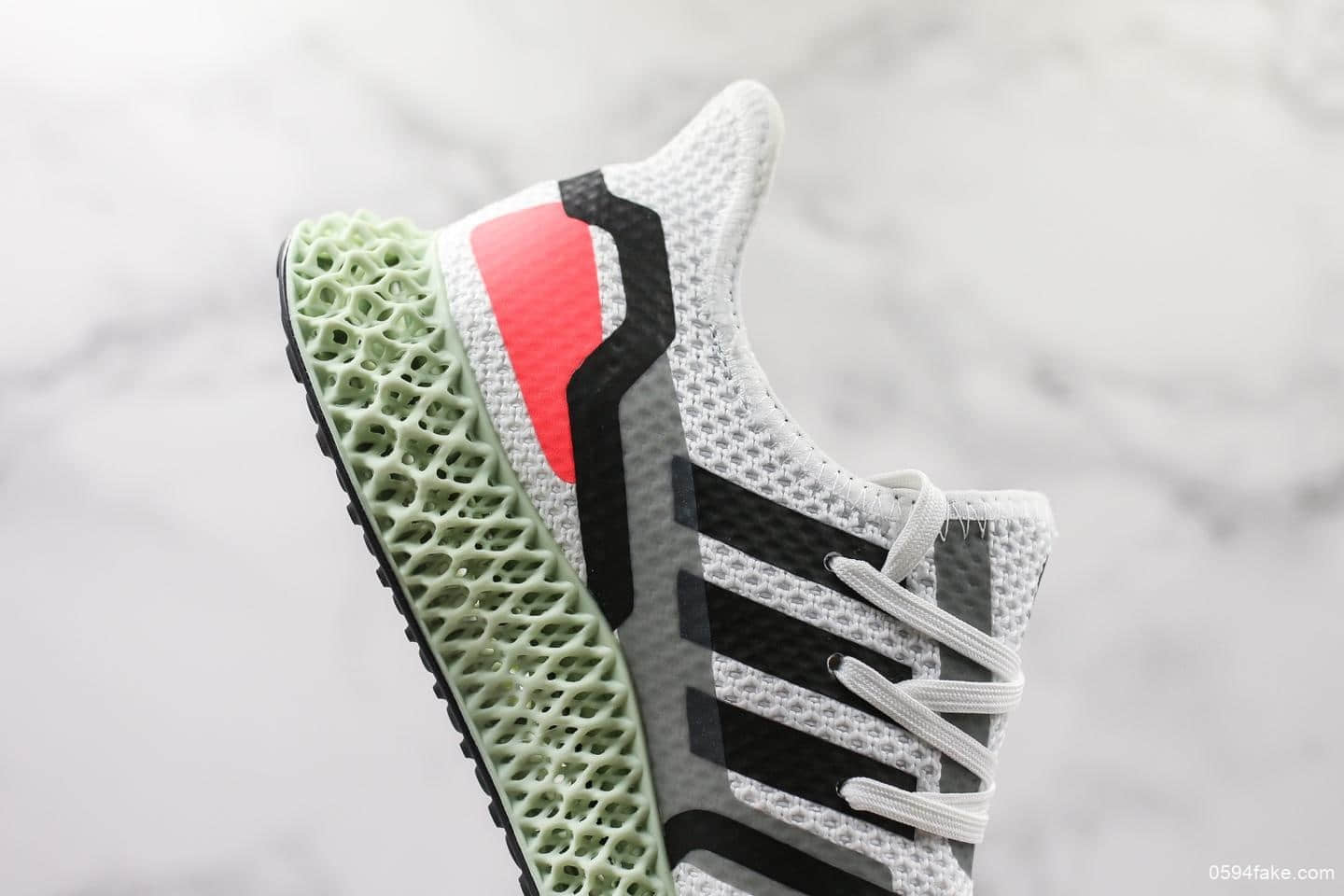 阿迪达斯Adidas Consortium ZX 4000纯原版本4D打印未来科技跑鞋 货号:EQ8801
