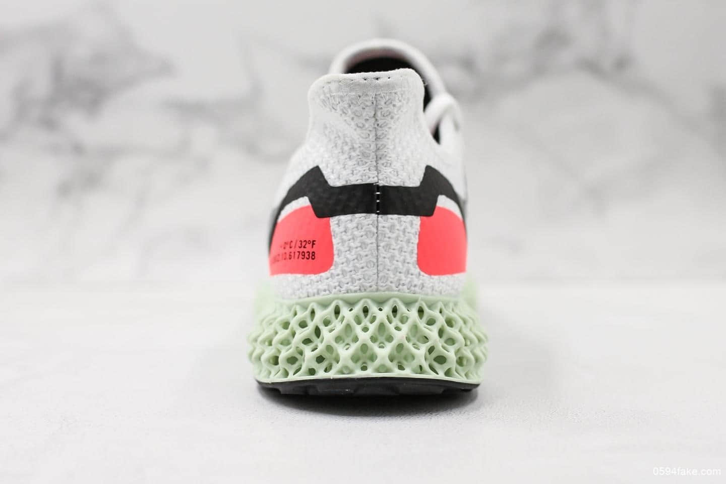 阿迪达斯Adidas Consortium ZX 4000纯原版本4D打印未来科技跑鞋 货号:EQ8801