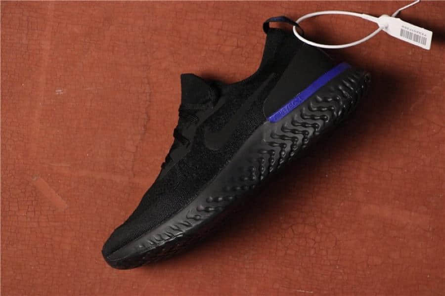 Nike Epic React Flyknit酷黑 耐克公司级瑞亚泡棉中底 (ID:1318) - 图片1