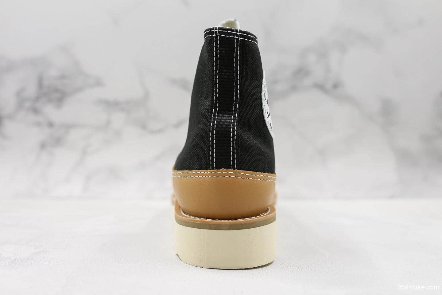 匡威Converse ADD公司级版本独家定制工装靴新款发售Vibram大底休闲户外鞋 货号:162056C