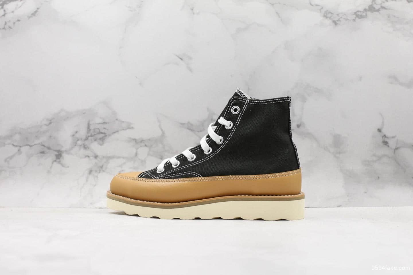 匡威Converse ADD公司级版本独家定制工装靴新款发售Vibram大底休闲户外鞋 货号:162056C