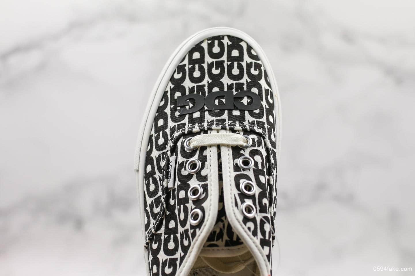万斯Comme des Garcons x Vans Authentic 敏感内容G Logo川久保玲万斯联名限定低帮滑板鞋真标硫化版本原盒原标原装工艺
