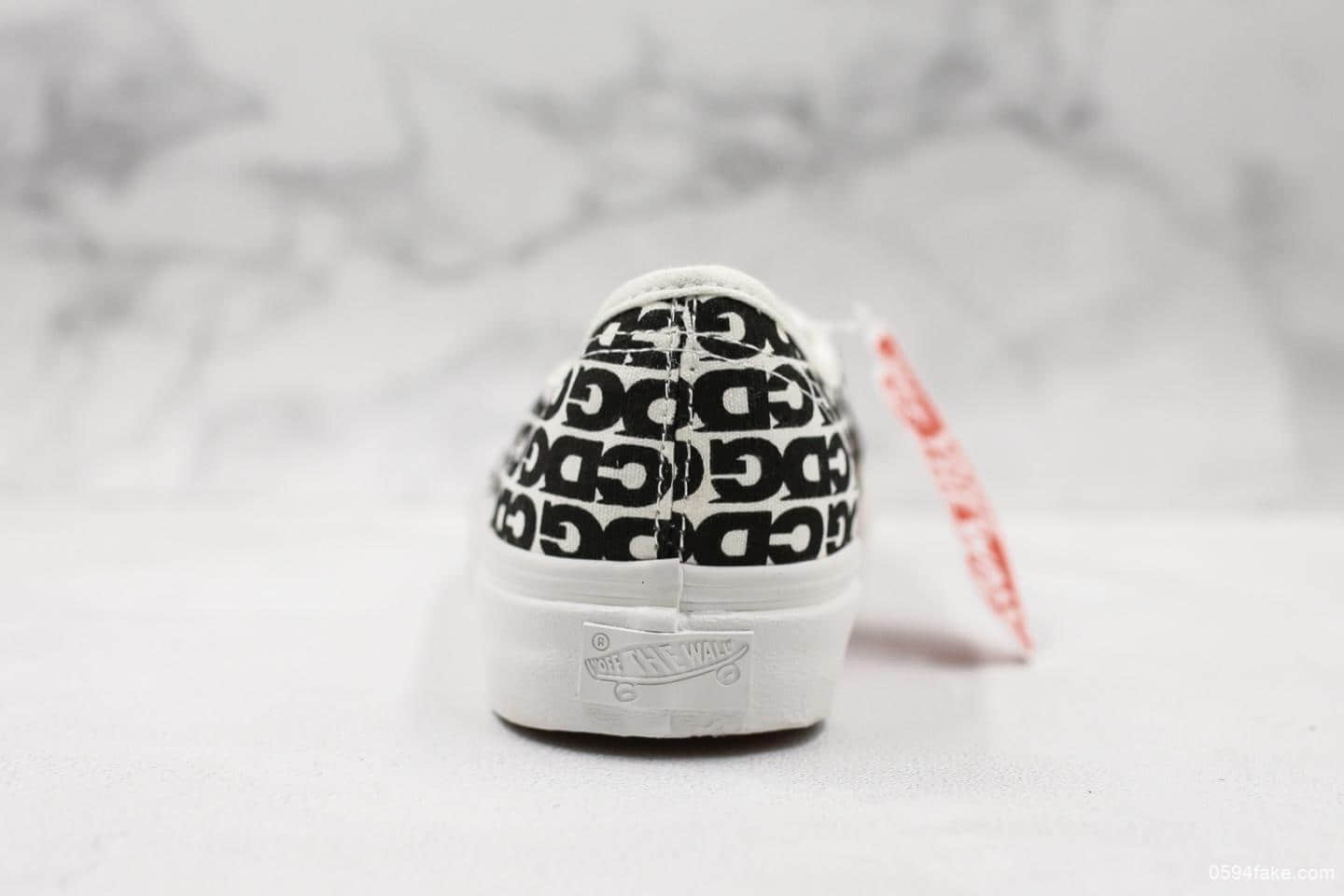 万斯Comme des Garcons x Vans Authentic 敏感内容G Logo川久保玲万斯联名限定低帮滑板鞋真标硫化版本原盒原标原装工艺